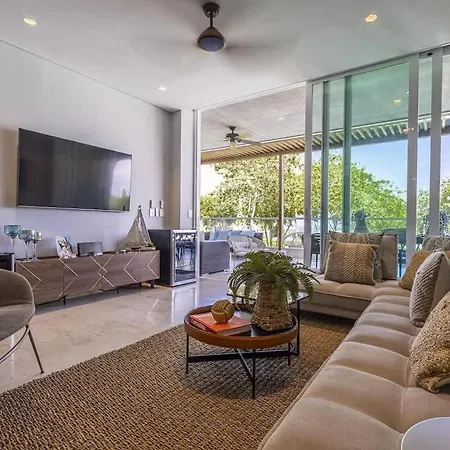 Apartamento 3 Bedroom With Jacuzzi In Baru Cartagena